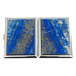 Портсигар с газовой зажигалкой из натурального камня Лазурит Stone Cigarettes Cases варинант исполнения - 4 | Loft Concept в Нижнем Новгороде