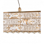 Люстра волнистой формы с текстурной огранкой Reflection of Reality варинант исполнения - 4 | Loft Concept в Нижнем Новгороде