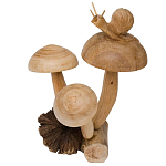 Статуэтка из дерева улитка Animals of the World варинант исполнения - 2 | Loft Concept в Нижнем Новгороде