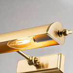 Светильник для картин цвета состаренная латунь с широким плафоном на прямоугольном основании Elstead Lighting варинант исполнения - 8 | Loft Concept в Нижнем Новгороде