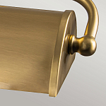 Светильник для картин цвета состаренная латунь с широким плафоном на прямоугольном основании Elstead Lighting варинант исполнения - 11 | Loft Concept в Нижнем Новгороде