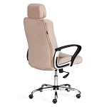 Кресло компьютерное City Chair хром флок варинант исполнения - 3 | Loft Concept в Нижнем Новгороде