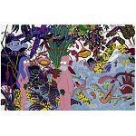 Homer Simpson in Paradise картина акрил на холсте варинант исполнения - 4 | Loft Concept в Нижнем Новгороде