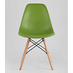 Пластиковый стул на ножках из массива бука Eames Green варинант исполнения - 4 | Loft Concept в Нижнем Новгороде
