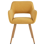 Стул в рогожке желтого цвета NEASAN STOOL варинант исполнения - 2 | Loft Concept в Нижнем Новгороде