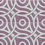 Дизайнерская плитка с узором Петли варинант исполнения - 3 | Loft Concept в Нижнем Новгороде