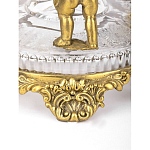 Чаша на бронзовых ножках с тремя ангелами Eden Garden варинант исполнения - 3 | Loft Concept в Нижнем Новгороде