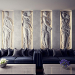 Барельеф FOUNTAIN OF INNOCENTS варинант исполнения - 1 | Loft Concept в Нижнем Новгороде