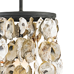 Подвесной светильник с подвесками из устричных раковин Sea Ravens варинант исполнения - 1 | Loft Concept в Нижнем Новгороде