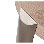 Столик журнальный круглый со светлым шпоном Light Veneer Table варинант исполнения - 3 | Loft Concept в Нижнем Новгороде