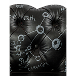 Кресло "Умный Умник" Rick and Morty graffiti chair натуральная кожа  варинант исполнения - 5 | Loft Concept в Нижнем Новгороде