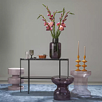 Кофейный столик стеклянный Elegant Lilac Glass Model варинант исполнения - 1 | Loft Concept в Нижнем Новгороде
