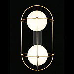 Бра настенное с 2 белыми плафонами Karina варинант исполнения - 1 | Loft Concept в Нижнем Новгороде