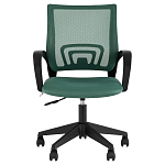 Офисное кресло с основанием из черного пластика Desk chairs Green варинант исполнения - 2 | Loft Concept в Нижнем Новгороде