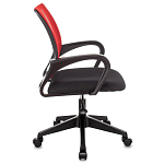 Офисное кресло с основанием из черного пластика Desk chairs Red варинант исполнения - 3 | Loft Concept в Нижнем Новгороде