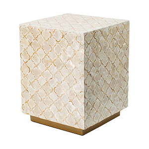 Столик квадратный с инкрустацией Cecil