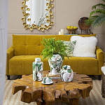 Ваза фарфоровая с ручной росписью Leopard Collection  варинант исполнения - 8 | Loft Concept в Нижнем Новгороде