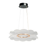 Люстра с прозрачным волнистым плафоном в форме цветка Ethereal Bloom варинант исполнения - 2 | Loft Concept в Нижнем Новгороде