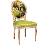 Стул из натурального бука с цветочным принтом Impressionism in Color варинант исполнения - 2 | Loft Concept в Нижнем Новгороде