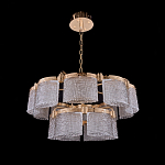 Люстра двухъярусная с текстурными овальными абажурами Splendor Palace Style варинант исполнения - 3 | Loft Concept в Нижнем Новгороде