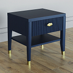 Прикроватная тумбочка с ящиком Elsa Dreams Blue варинант исполнения - 1 | Loft Concept в Нижнем Новгороде