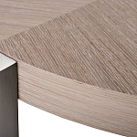 Столик журнальный с низкой круглой столешницей Wood Grain варинант исполнения - 1 | Loft Concept в Нижнем Новгороде