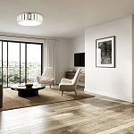 Потолочный светильник с гофрированным абажуром цвета графит Millennium варинант исполнения - 3 | Loft Concept в Нижнем Новгороде