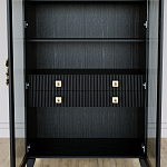 Дизайнерский шкаф витрина Elsa Dreams Black с 4-мя ящиками варинант исполнения - 6 | Loft Concept в Нижнем Новгороде