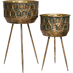 Железное кашпо Boston варинант исполнения - 1 | Loft Concept в Нижнем Новгороде