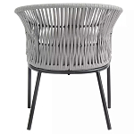 Кресло с декоративным плетением на спинке и подлокотниках Armchair Weaving варинант исполнения - 4 | Loft Concept в Нижнем Новгороде