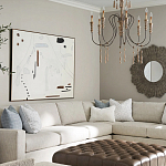 Люстра с состаренными резными элементами Big Graceful Profile варинант исполнения - 5 | Loft Concept в Нижнем Новгороде