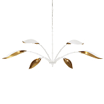 Люстра белая с плафонами в виде лепестков Delicate Flower варинант исполнения - 3 | Loft Concept в Нижнем Новгороде