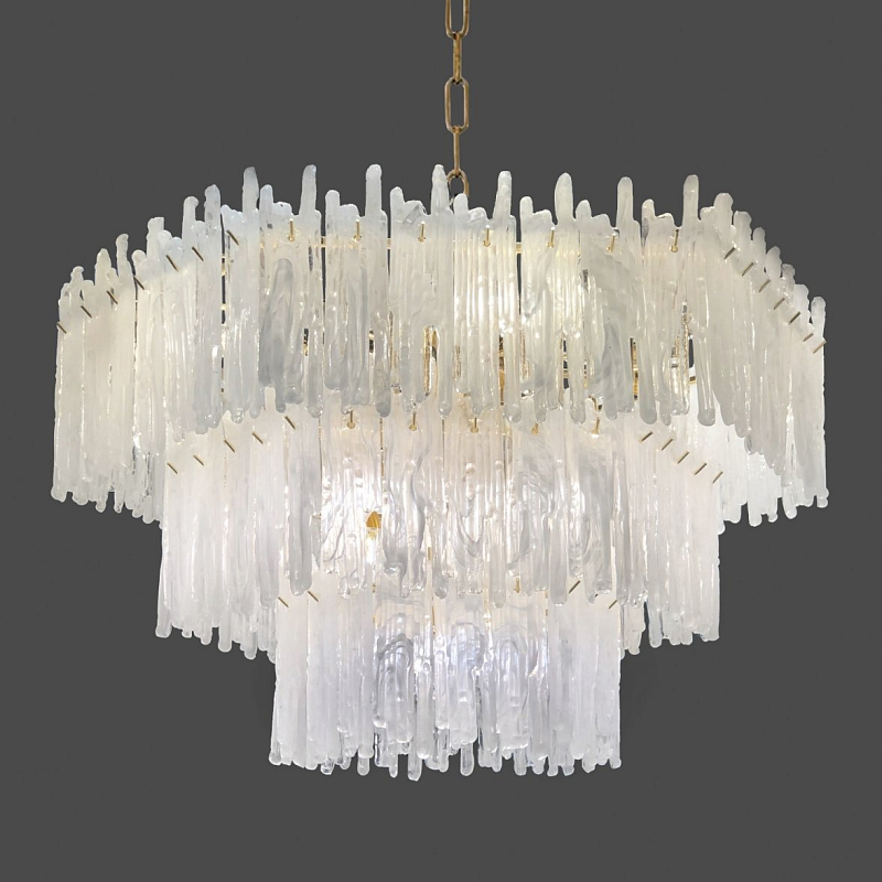 Люстра Snow Queen Chandelier Золотой Белый в Нижнем Новгороде | Loft Concept 