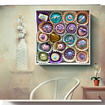 Панно "Конфетное ассорти" Bright Candy Assortment варинант исполнения - 4 | Loft Concept в Нижнем Новгороде