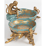 Блюдо двойное из фарфора Crogy варинант исполнения - 2 | Loft Concept в Нижнем Новгороде