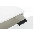 Комод белый с 3-мя ящиками Strict Lines  варинант исполнения - 5 | Loft Concept в Нижнем Новгороде