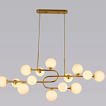 Люстра подвесная с белыми лампами в форме шара Flute варинант исполнения - 4 | Loft Concept в Нижнем Новгороде