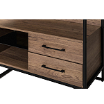 Стеллаж под TV в стиле лофт с открытыми полками и ящиками Urban Style Space варинант исполнения - 3 | Loft Concept в Нижнем Новгороде