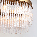 Люстра подвесная овальная со стеклянными трубками Nembus варинант исполнения - 3 | Loft Concept в Нижнем Новгороде