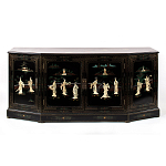 Комод в китайском стиле Chinese Black Chest of Drawers Нидерланды варинант исполнения - 1 | Loft Concept в Нижнем Новгороде
