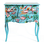 Комод с росписью Розовый фламинго L.XV CHEST OF DRAWERS Flowers with Flamingo варинант исполнения - 2 | Loft Concept в Нижнем Новгороде