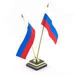 Флагшток из малахита и бронзы с позолотой Stone Flagpole варинант исполнения - 2 | Loft Concept в Нижнем Новгороде