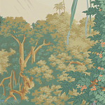 Обои ручная роспись Le Brésil Paille варинант исполнения - 2 | Loft Concept в Нижнем Новгороде