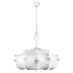 Подвесной светильник с белым фигурным абажуром и мягкими волнистыми краями Cloud Motion  варинант исполнения - 17 | Loft Concept в Нижнем Новгороде