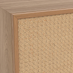 ТВ-тумба с декором из ротанга Pansy Rattan TV Stand варинант исполнения - 2 | Loft Concept в Нижнем Новгороде