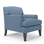 Мебельная ткань Шенилл голубой цвет 138 см T4-26 варинант исполнения - 3 | Loft Concept в Нижнем Новгороде