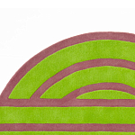 Дизайнерский ковер зеленый Poltronova Sofo Verosa Rug варинант исполнения - 5 | Loft Concept в Нижнем Новгороде