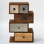 Тумба необычной формы с выдвижными ящиками Shift варинант исполнения - 2 | Loft Concept в Нижнем Новгороде