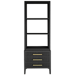 Этажерка Primo с ящиками шпон Черный дуб варинант исполнения - 1 | Loft Concept в Нижнем Новгороде