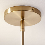 Люстра круглая с 2-мя металлическими абажурами Andromeda варинант исполнения - 5 | Loft Concept в Нижнем Новгороде